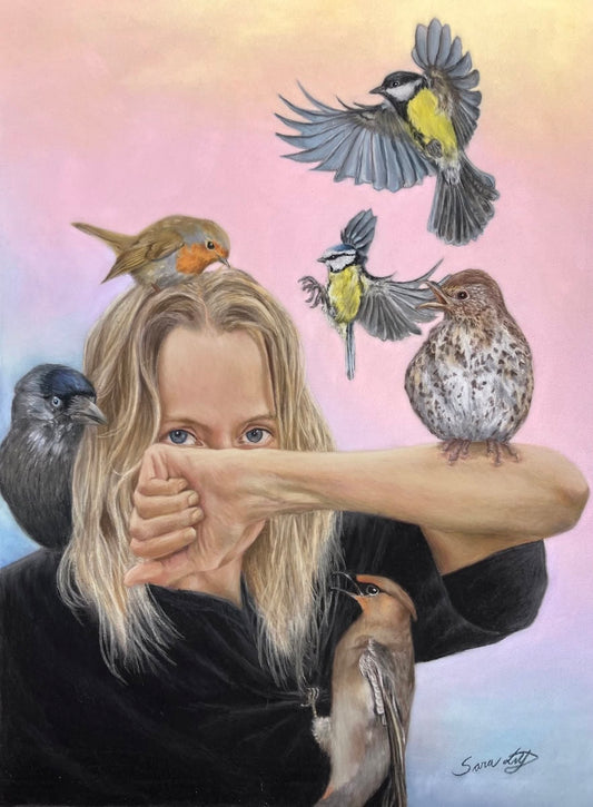 Konsttryck - Alla som pockar på din uppmärksamhet